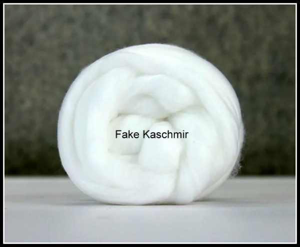 Fake Kaschmir, Cellulosefaser weiss